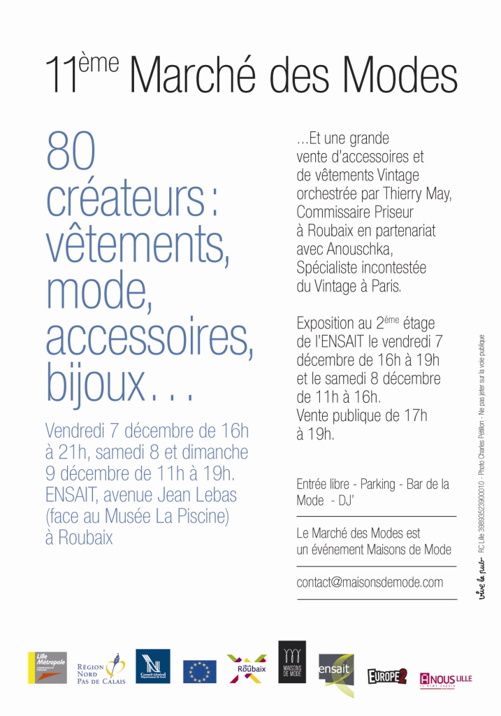 Flyer March des Modes 11e edt - verso