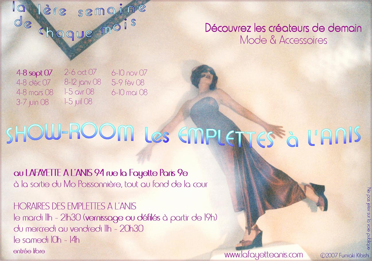 Flyer Emplettes  l'Anis